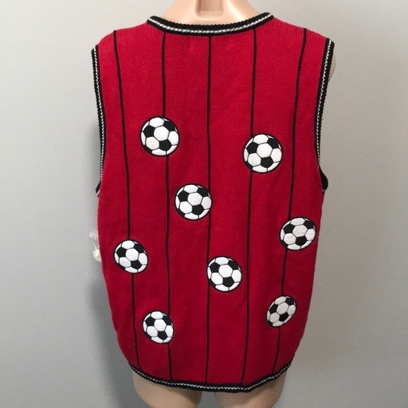 Mandal Bay Soccer Vest Vintage Deadstock Kitsch - Picture 5 of 5